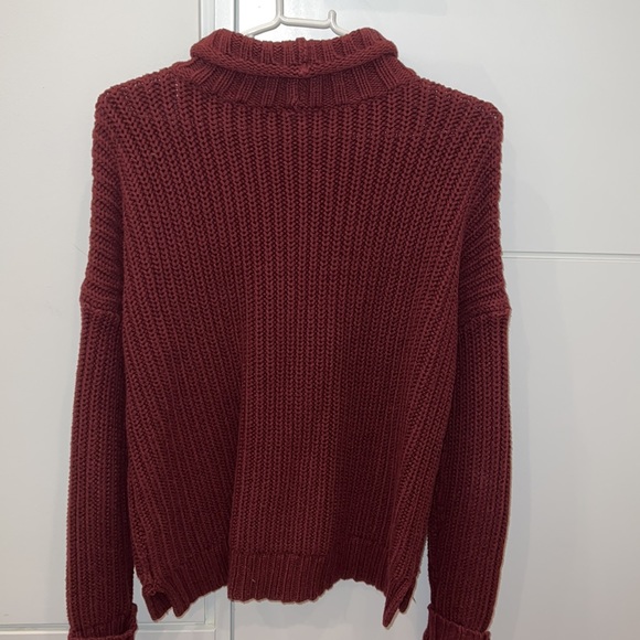 Red Turtleneck - Picture 3 of 3